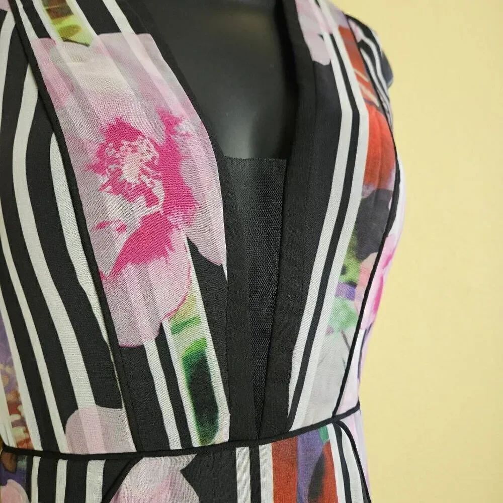 Bariano Floral Dress - Picture 2 of 8